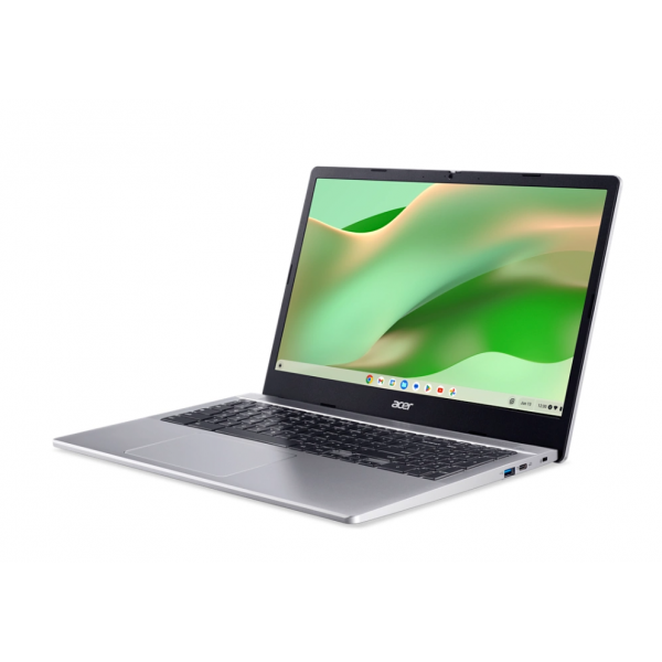 Acer Chromebook CB315-5H-C96V N100 39,6 cm (15.6") Full HD 8 GB LPDDR5-SDRAM 128 GB eMMC Wi-Fi 6 (802.11ax) ChromeOS Argento - Disponibile in 6-7 giorni lavorativi