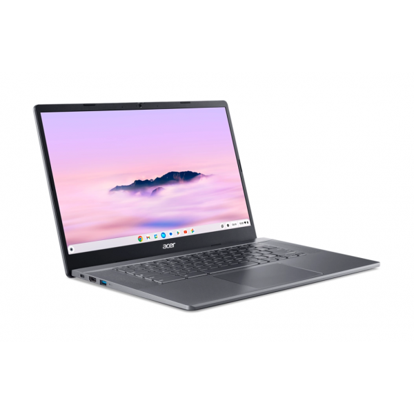 Acer Chromebook CB515-2HT-34K4 39,6 cm (15.6") Touch screen Full HD Intel Core i3 i3-1315U 8 GB LPDDR5x-SDRAM 256 GB SSD Wi-Fi 6E (802.11ax) ChromeOS Grigio - Disponibile in 6-7 giorni lavorativi