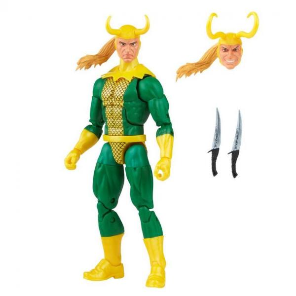 Action figure / Statue HASBRO MARVEL LEGENDS RETRO - LOKI - Disponibile in 2/3 giorni lavorativi