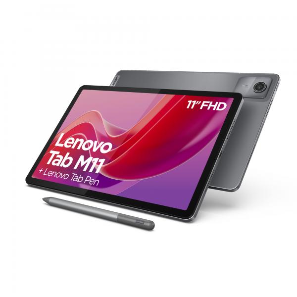 Tablet Nuovo LENOVO TABLET M11 128GB 4GB ANDROID 13 WIFI GRIGIO - Disponibile in 3-4 giorni lavorativi