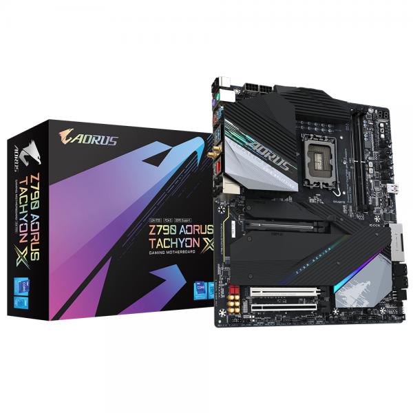 Gigabyte Z790 AORUS TACHYON X scheda madre Intel Z790 Express LGA 1700 ATX esteso - Disponibile in 6-7 giorni lavorativi