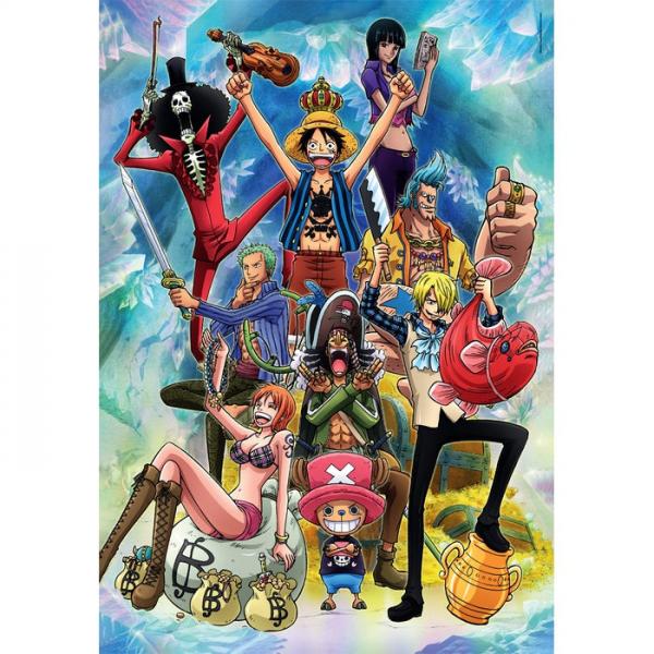 98888 - Anime Puzzle Collection - One Piece: The King Of Pirates - Puzzle 1000 Pcs - Disponibile in 2/3 giorni lavorativi