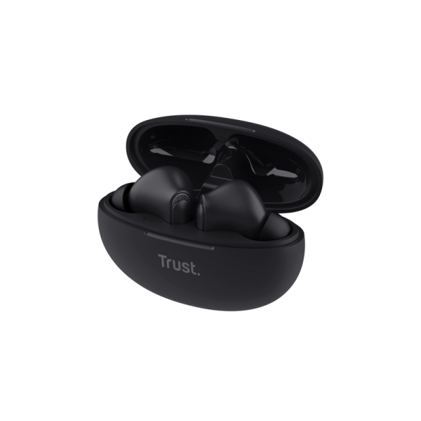 Auricolari in Ear Bluetooth Trust Yavi Nero - Disponibile in 3-4 giorni lavorativi