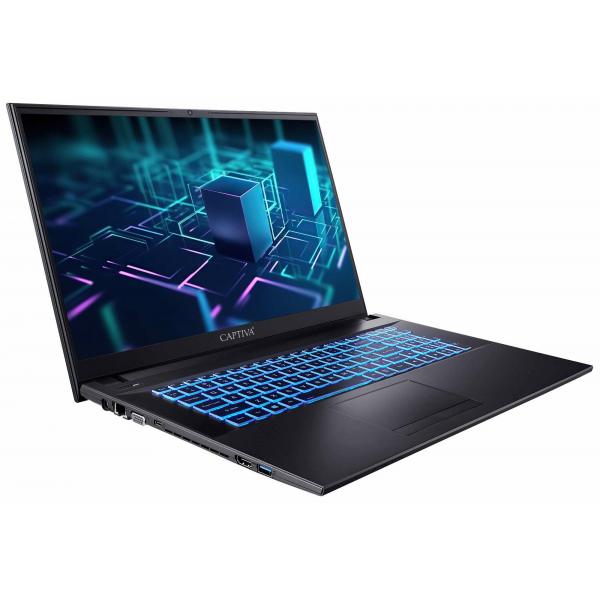 CAPTIVA Power Starter I76-081 Intel Core i7 Computer portatile 43,9 cm (17.3") Full HD 16 GB DDR4-SDRAM 1 TB SSD Wi-Fi 6 (802.11ax) Windows 11 Home Nero - Disponibile in 6-7 giorni lavorativi