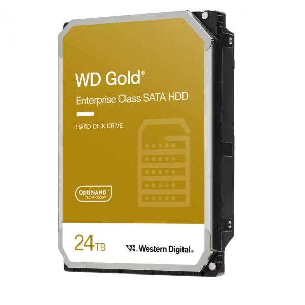 Western Digital HDD WD Gold SATA di classe enterprise - Disponibile in 6-7 giorni lavorativi