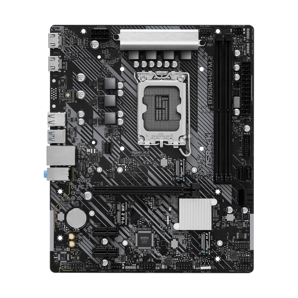 Scheda Madre ASRock B760M-H2/M.2 LGA 1700 Intel B760 - Disponibile in 3-4 giorni lavorativi