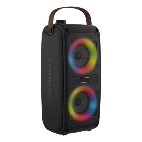 Altoparlante Bluetooth Portatile Denver Electronics Nero LED RGB - Disponibile in 3-4 giorni lavorativi