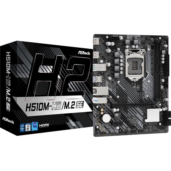 Scheda Madre ASRock H510M-H2/M.2 SE Intel H470 - Disponibile in 3-4 giorni lavorativi