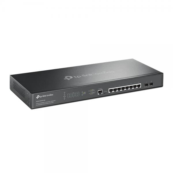 TP-Link Omada SG3210XHP-M2 switch di rete Gestito L2+ 2.5G Ethernet (100/1000/2500) Supporto Power over Ethernet (PoE) 1U Nero - Disponibile in 6-7 giorni lavorativi