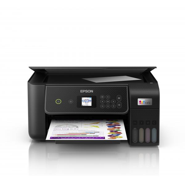 Stampante multifunzione Inkjet EPSON MULTIF. INK A4 COLORE, ECOTANK ET-2870, 10PPM, USB/WIFI, 3 IN 1 - Disponibile in 3-4 giorni lavorativi