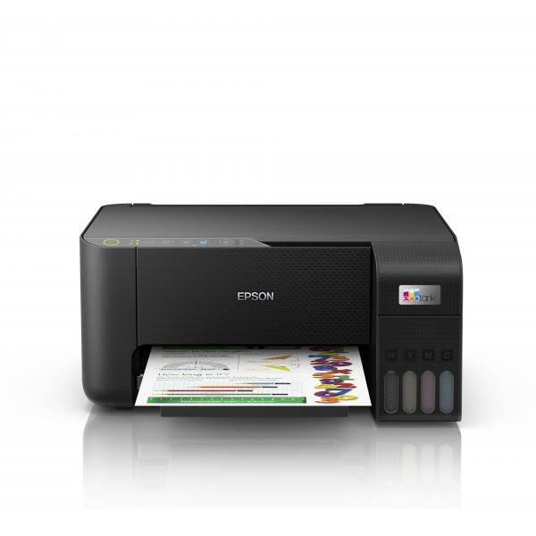 Stampante multifunzione Inkjet EPSON MULTIF. INK A4 COLORE, ECOTANK ET-2860, 33PPM, USB/WIFI, 3 IN 1 - Disponibile in 3-4 giorni lavorativi