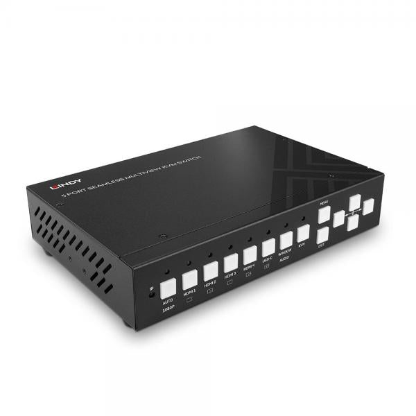 Lindy 32330 switch per keyboard-video-mouse (kvm) Nero - Disponibile in 6-7 giorni lavorativi