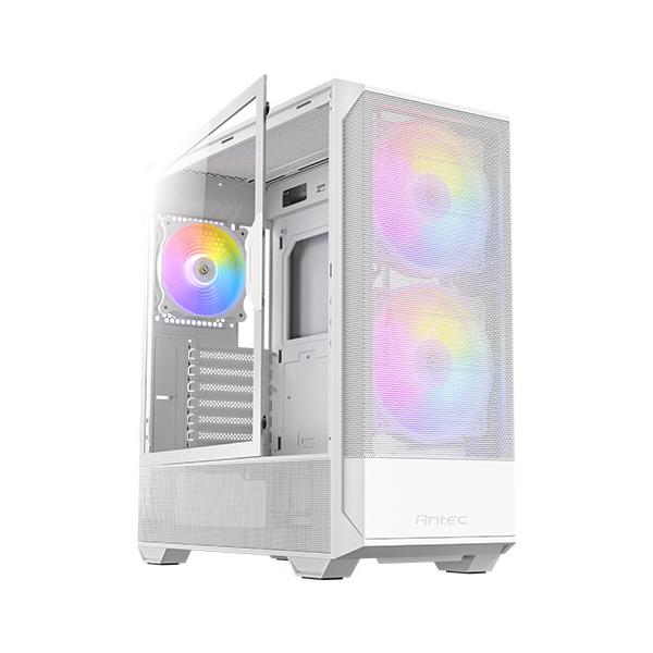 Antec NX416L ARGB White Midi Tower No-Power ATX/ITX/mATX Bianco - Disponibile in 3-4 giorni lavorativi