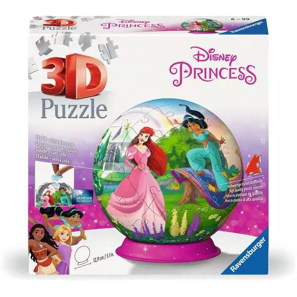 Palla Puzzle 3D Principesse Disney - 6 anni - Ravensburger - 11579 - Disponibile in 3-4 giorni lavorativi