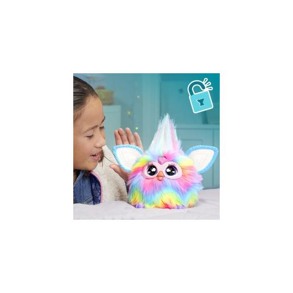 Furby Tie Dye, 15 accessori, peluche interattivo per ragazze e ragazzi, animatronic ad attivazione vocale, dai 6 anni in su - Disponibile in 3-4 giorni lavorativi