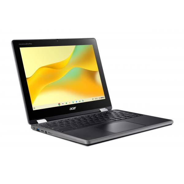 PC Notebook Nuovo ACER CHROMEBOOK SPIN 512 R856TN-TCO-C71K NX.KE5ET.004 12" Touch 360 iN100 4GB eMMC64GB + penna capacitiva Chrome - Disponibile in 3-4 giorni lavorativi