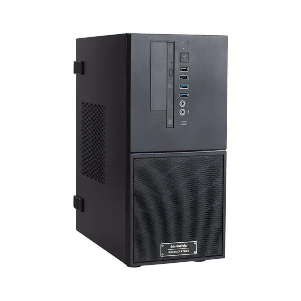 bluechip BUSINESSline Workstation WS1103 Intel Core i5 i5-13600 16 GB DDR4-SDRAM 500 GB SSD NVIDIA RTX A2000 Windows 11 Pro Mini Tower Stazione di lavoro Nero - Disponibile in 6-7 giorni lavorativi