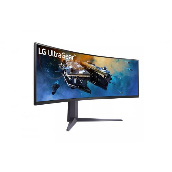 LG 45GR65DC-B Monitor PC 114,3 cm (45") 5120 x 1440 Pixel Quad HD Nero - Disponibile in 6-7 giorni lavorativi