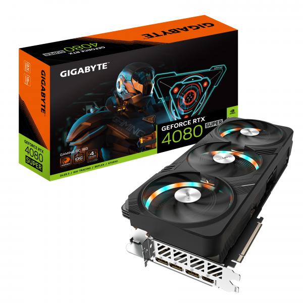 Gigabyte GAMING GeForce RTX 4080 SUPER OC 16G NVIDIA 16 GB GDDR6X - Disponibile in 6-7 giorni lavorativi