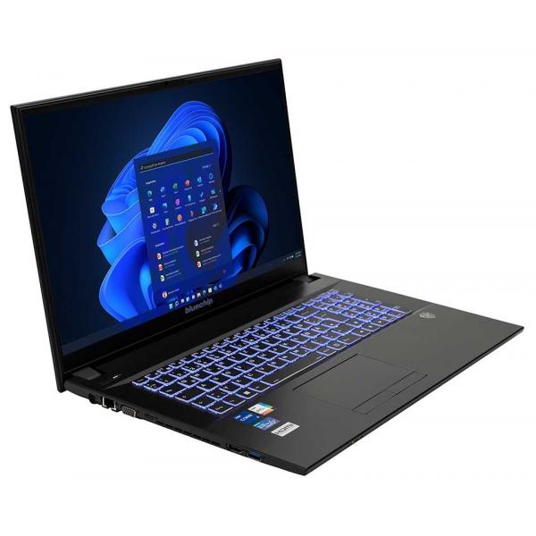 bluechip TRAVELline B17W27 Computer portatile 43,9 cm (17.3") Full HD Intel Core i5 i5-1335U 8 GB DDR4-SDRAM 500 GB SSD Wi-Fi 6E (802.11ax) Windows 11 Pro Nero - Disponibile in 6-7 giorni lavorativi