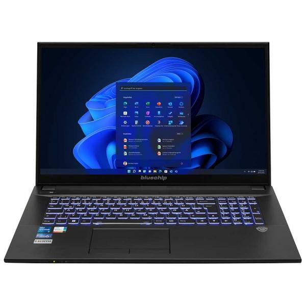 bluechip TRAVELline B17W27 Computer portatile 43,9 cm (17.3") Full HD Intel Core i5 i5-1335U 8 GB DDR4-SDRAM 500 GB SSD Wi-Fi 6E (802.11ax) Windows 11 Pro Nero - Disponibile in 6-7 giorni lavorativi