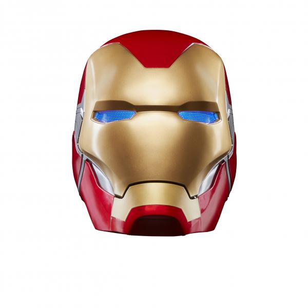 Casco elettronico Iron Man, con effetti di luce, giocattolo cosplay da collezione premium per adulti, serie Marvel Legends - Disponibile in 3-4 giorni lavorativi