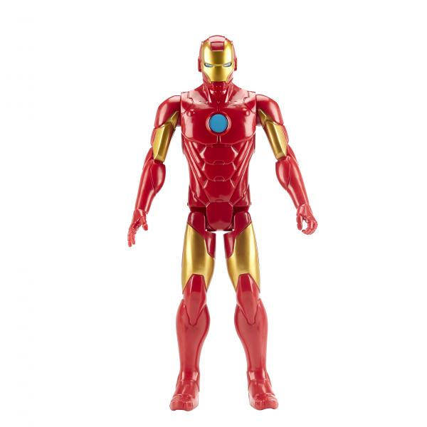 Statuetta Iron Man 30 cm, giocattolo Avengers Titan Hero Series per bambini dai 4 anni in su, Marvel - Disponibile in 3-4 giorni lavorativi