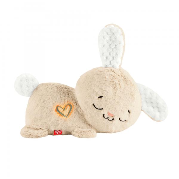 Luce notturna personalizzabile Fisher-Price-My Cuddly Rabbit-Peluche HXG97 - Disponibile in 3-4 giorni lavorativi