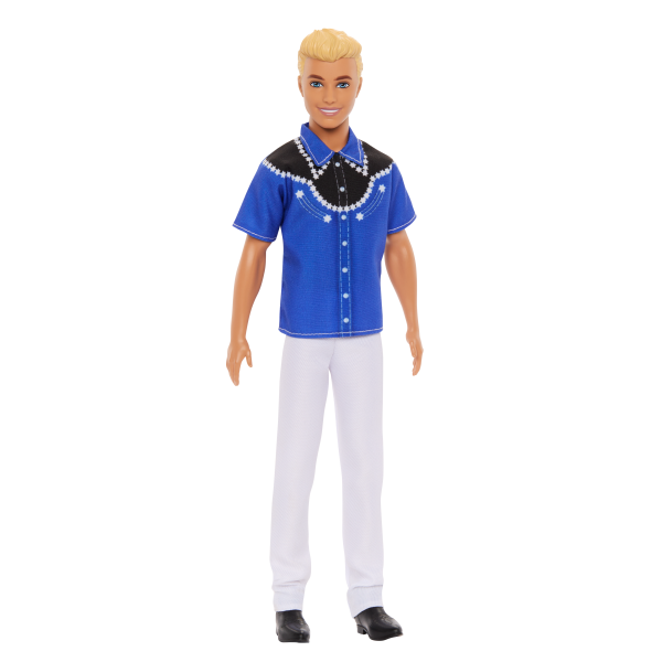 Barbie-Fashionistas-Blonde Ken bambola look western HRH25 - Disponibile in 3-4 giorni lavorativi