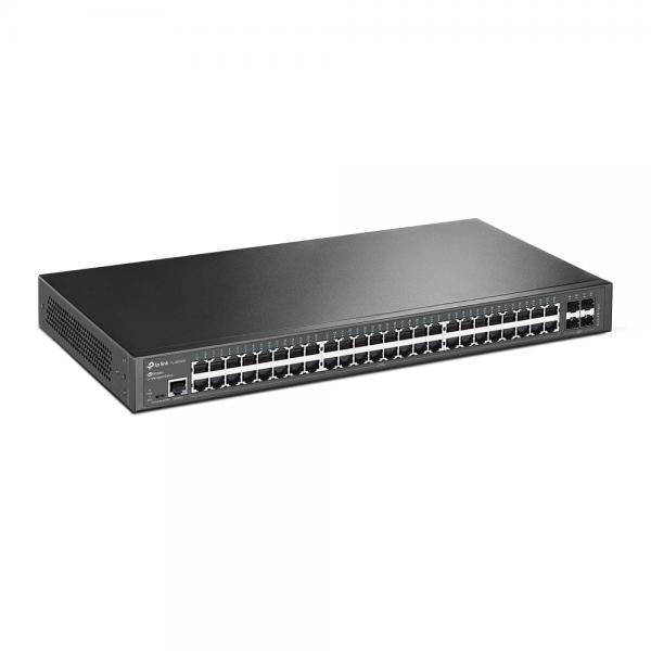 TP-Link Omada SG3452 switch di rete Gestito L2+ Gigabit Ethernet (10/100/1000) 1U Nero - Disponibile in 6-7 giorni lavorativi