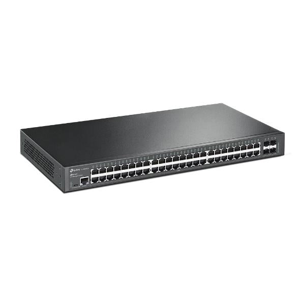 TP-Link Omada SG3452X switch di rete Gestito L2+ Gigabit Ethernet (10/100/1000) 1U Nero - Disponibile in 6-7 giorni lavorativi