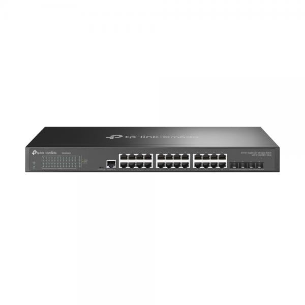 SWITCH TP-LINK TL-SG3428X JETSTREAM 24P GIGABIT L2 Managed 4P 10GE SFP+, RJ45/Micro-USB Console Port, 1U 19-inch Rack-mountable - Disponibile in 3-4 giorni lavorativi