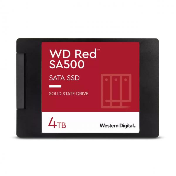 Western Digital Red WDS400T2R0A drives allo stato solido 2.5" 4 TB Serial ATA III 3D NAND - Disponibile in 6-7 giorni lavorativi