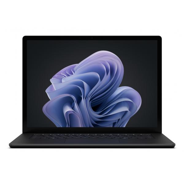 Microsoft Surface Laptop 6 Intel Core Ultra 5 135H Computer portatile 38,1 cm (15") Touch screen 8 GB LPDDR5-SDRAM 256 GB SSD Wi-Fi 6E (802.11ax) Windows 11 Pro Nero - Disponibile in 6-7 giorni lavorativi