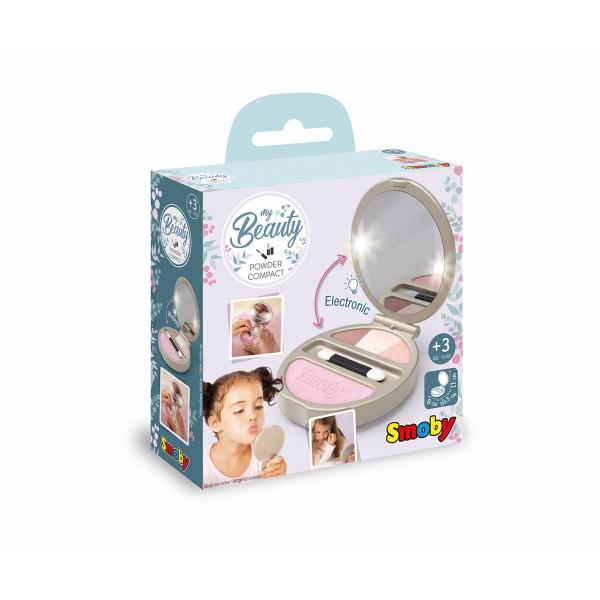 Trucco per Bambini Smoby My Beauty Powder Compact Grigio - Disponibile in 3-4 giorni lavorativi