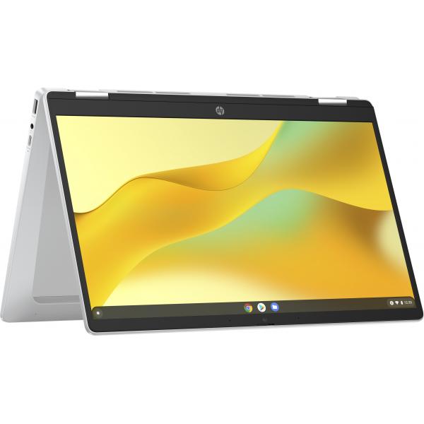 PC Notebook Nuovo HP Chromebook x360 14 Gracebay 24C1 Intel Processor N100 4GB LPDDR5 on-board 128GB UFS Intel Integrated Graphics Touch - Disponibile in 3-4 giorni lavorativi