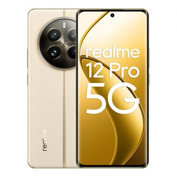 Realme 12 Pro 12+256GB 6.7" 5G Navigator Beige DS EU - Disponibile in 2-3 giorni lavorativi