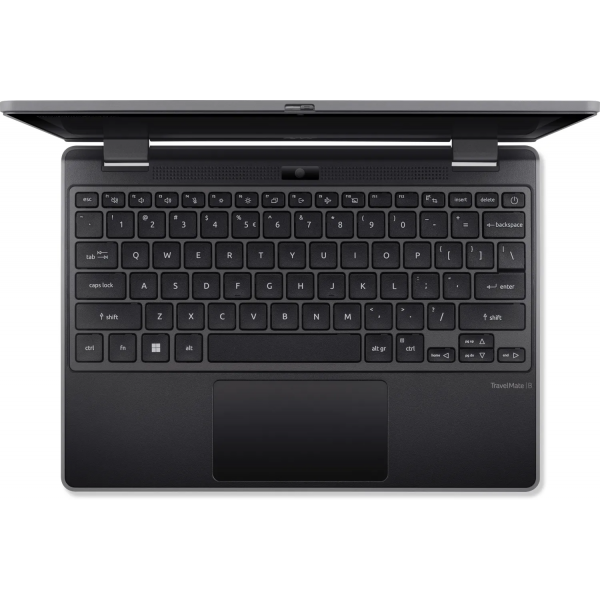 Acer TravelMate Spin B3 TMB311RN-33-TCO-P6XV Intel N N200 Ibrido (2 in 1) 29,5 cm (11.6") Touch screen HD 8 GB LPDDR5-SDRAM 256 GB SSD Wi-Fi 6E (802.11ax) Windows 11 Pro Nero - Disponibile in 6-7 giorni lavorativi