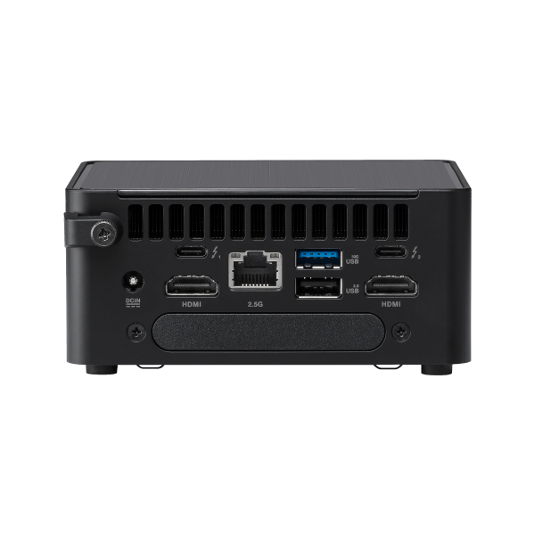 ASUS NUC 14 Pro Tall Mini PC RNUC14RVHU5068C0I Intel Core Ultra 5 125H 16 GB DDR5-SDRAM 512 GB SSD Windows 11 Pro UCFF Nero - Disponibile in 6-7 giorni lavorativi