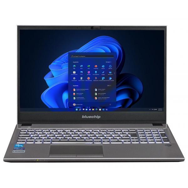 bluechip TRAVELline L15W17 Intel Core i5 i5-1335U Computer portatile 39,6 cm (15.6") Full HD 16 GB DDR4-SDRAM 500 GB SSD Wi-Fi 6 (802.11ax) Windows 11 Pro Grigio - Disponibile in 6-7 giorni lavorativi