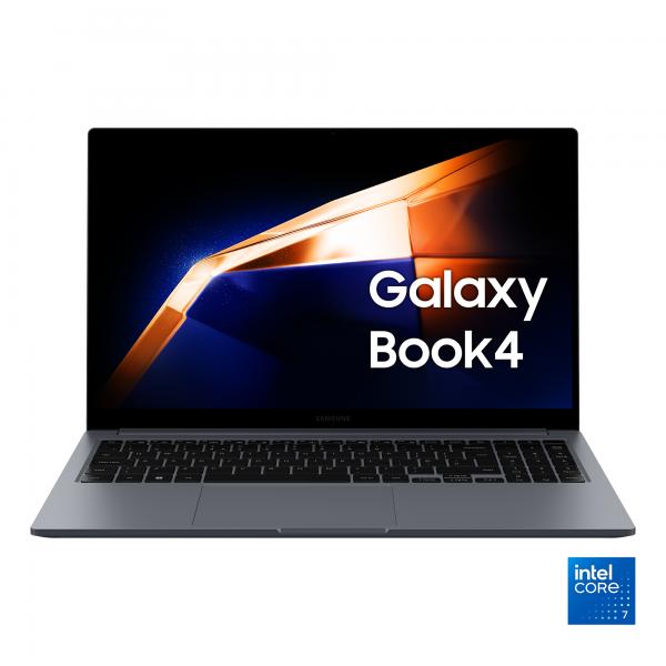 PC Notebook Nuovo Samsung Galaxy Book4 Intel Core 7 150U 16GB Intel Graphics 512GB 15,6 Full HD Windows 11 - Disponibile in 3-4 giorni lavorativi