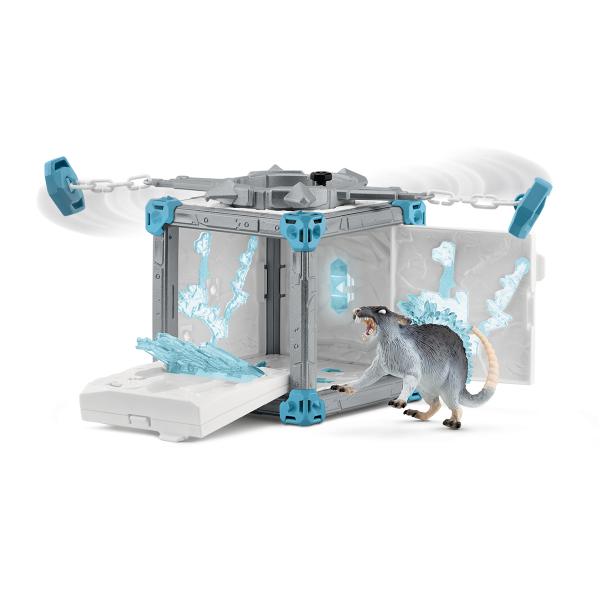 BattleCave Ice Rat, Espansione Arena, SCHLEICH 42676 Creature Eldrador, 7 anni - Disponibile in 3-4 giorni lavorativi