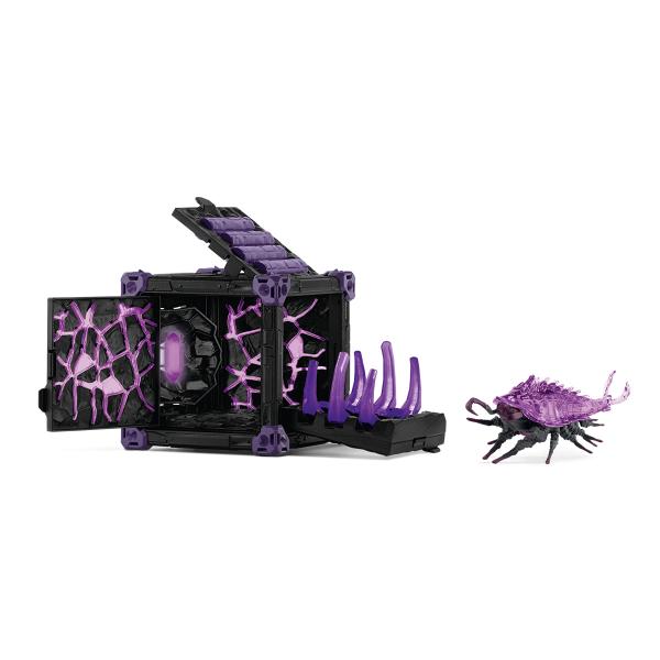 BattleCave Isopod of Darkness, Espansione Arena, SCHLEICH 42675 Creature Eldrador, 7 anni - Disponibile in 3-4 giorni lavorativi