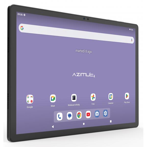 Tablet Nuovo Mediacom SmartPad Azimut 4 8Gb 128Gb 10.5'' 4G+WiFi Grigio - Disponibile in 3-4 giorni lavorativi