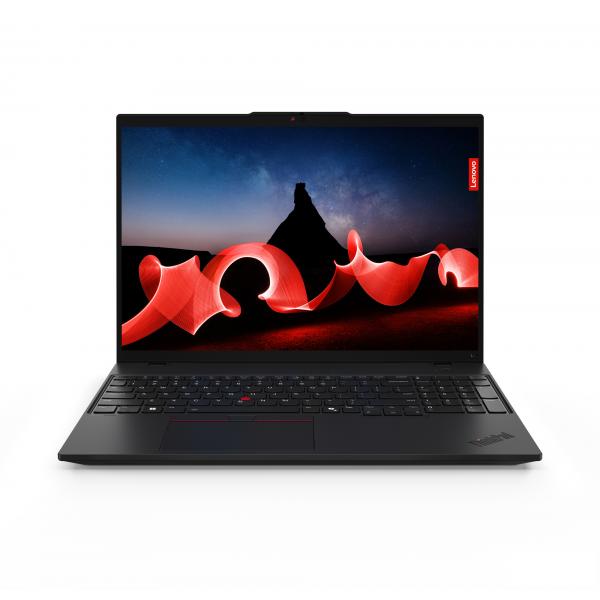 Lenovo ThinkPad L16 Intel Core Ultra 5 125U Computer portatile 40,6 cm (16") WUXGA 32 GB DDR5-SDRAM 1 TB SSD Wi-Fi 6E (802.11ax) Windows 11 Pro Nero - Disponibile in 6-7 giorni lavorativi