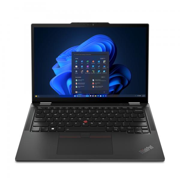 Lenovo ThinkPad X13 2-in-1 Gen 5 Intel Core Ultra 7 155U 33,8 cm (13.3") Touch screen WUXGA 16 GB LPDDR5x-SDRAM 512 GB SSD Wi-Fi 6E (802.11ax) Windows 11 Pro Nero - Disponibile in 6-7 giorni lavorativi