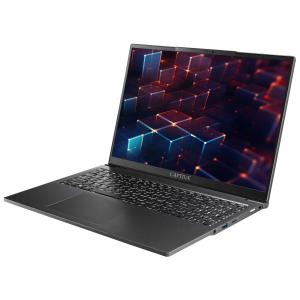 CAPTIVA I82-646 155U Computer portatile 40,6 cm (16") Quad HD+ DDR5-SDRAM 1 TB SSD Wi-Fi 6 (802.11ax) Windows 11 Home Nero - Disponibile in 6-7 giorni lavorativi