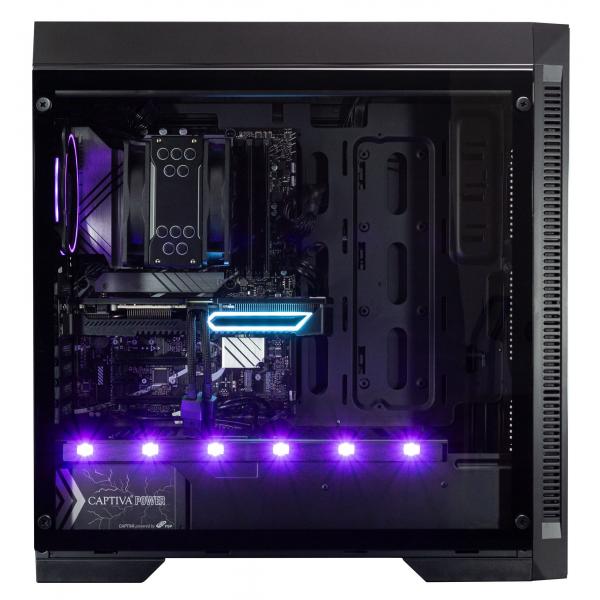 PC Desktop Gaming CAPTIVA Advanced Gaming I82-501 Intel Core i7 i7-13700KF 32 GB DDR4-SDRAM 2 TB SSD NVIDIA GeForce RTX 4060 Ti Windows 11 Home Midi Tower PC Nero - Disponibile in 6-7 giorni lavorativi