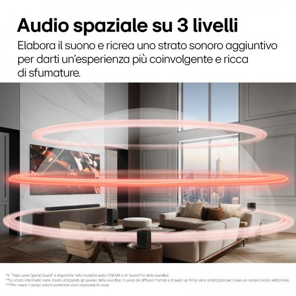 Soundbar LG S70TY Nero 120 W - Disponibile in 3-4 giorni lavorativi