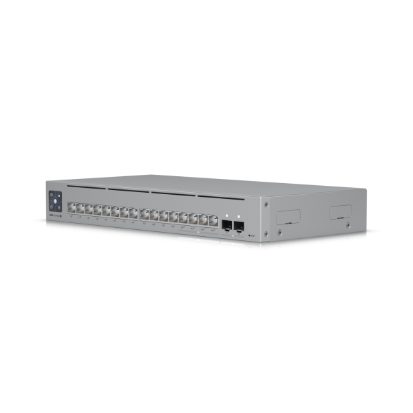 Ubiquiti Pro Max 16 PoE Gestito L3 Gigabit Ethernet (10/100/1000) Supporto Power over Ethernet (PoE) Grigio - Disponibile in 6-7 giorni lavorativi